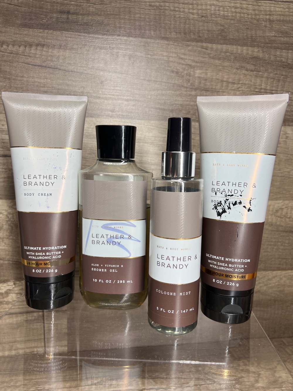 Bath & Body Works Leather & Brandy Men’s Body collection